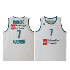 Luka Doncic #7 Real Madrid Euro League Champion MVP Jersey