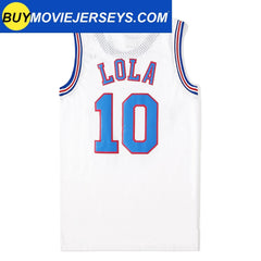 Kids Youth Basketball Jersey Space Jam #23 JORDAN #10 LOLA  #1 BUGS #! TAZ #1/3