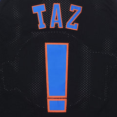 Space Jam Basketball Jersey Tune Squad # ! TAZ Black Color