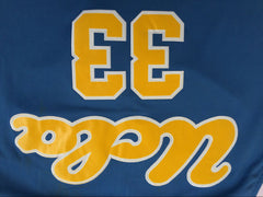 UCLA Kareem Abdul Jabbar #33 Basketball Jersey - Blue