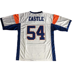 Blue Mountain State #54 Thad Castle Football Jersey White