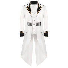 Make a Statement with our Unisex Victorian Tailcoat Steampunk Jacket