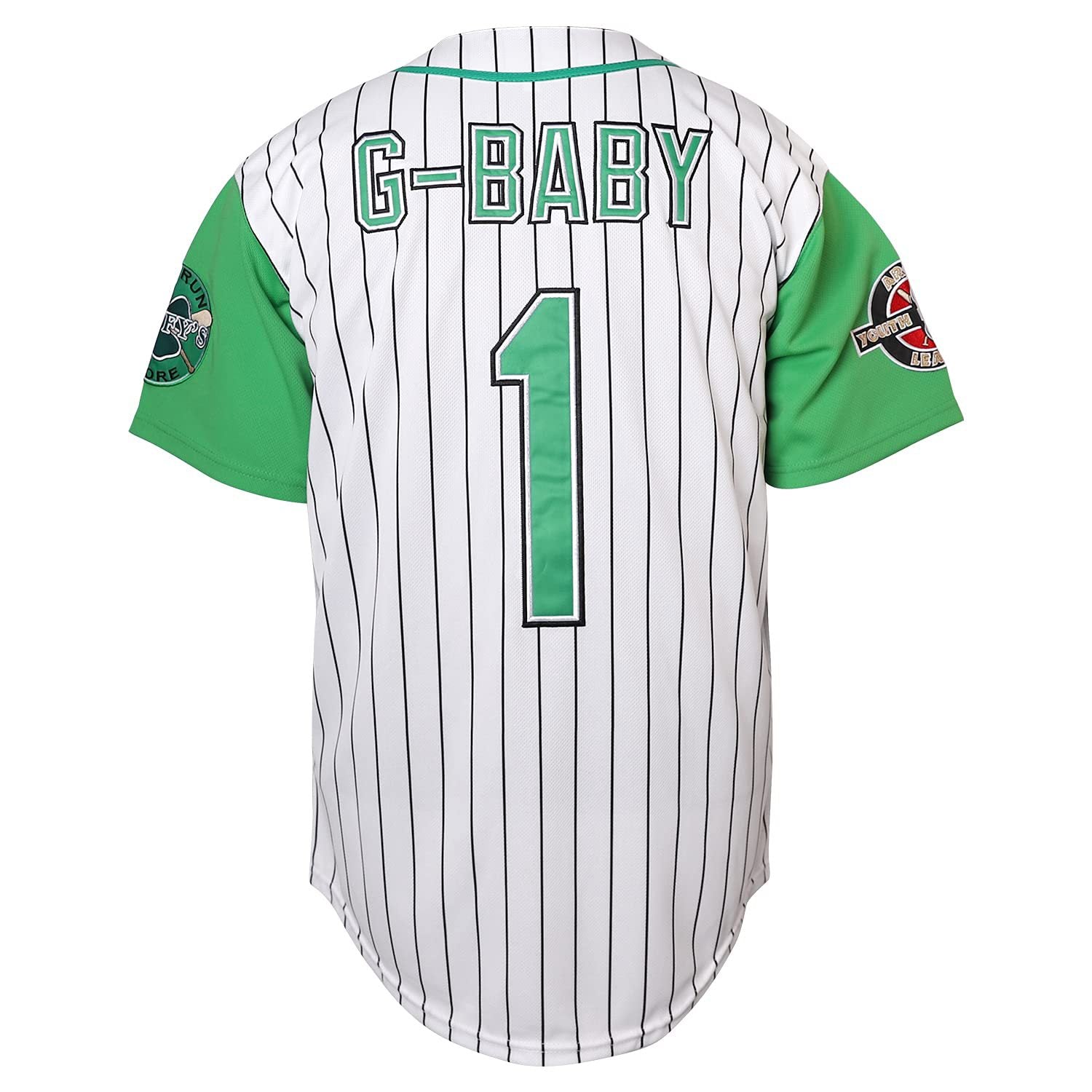 HARD BALL Movie Jerseys G-Baby #1 Kekambas Baseball Jersey