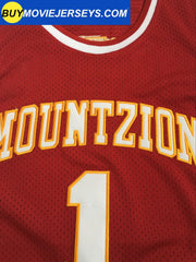 Tracy McGrady #1 Mount Zion High School Basketball Jersey Red