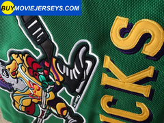 The Mighty Ducks Movie Hockey Jersey Fulton Reed  # 44 Defenseman