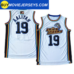 AALIYAH 1996 MTV ROCK N JOCK #19 BRICKLAYERS Basketball Jersey