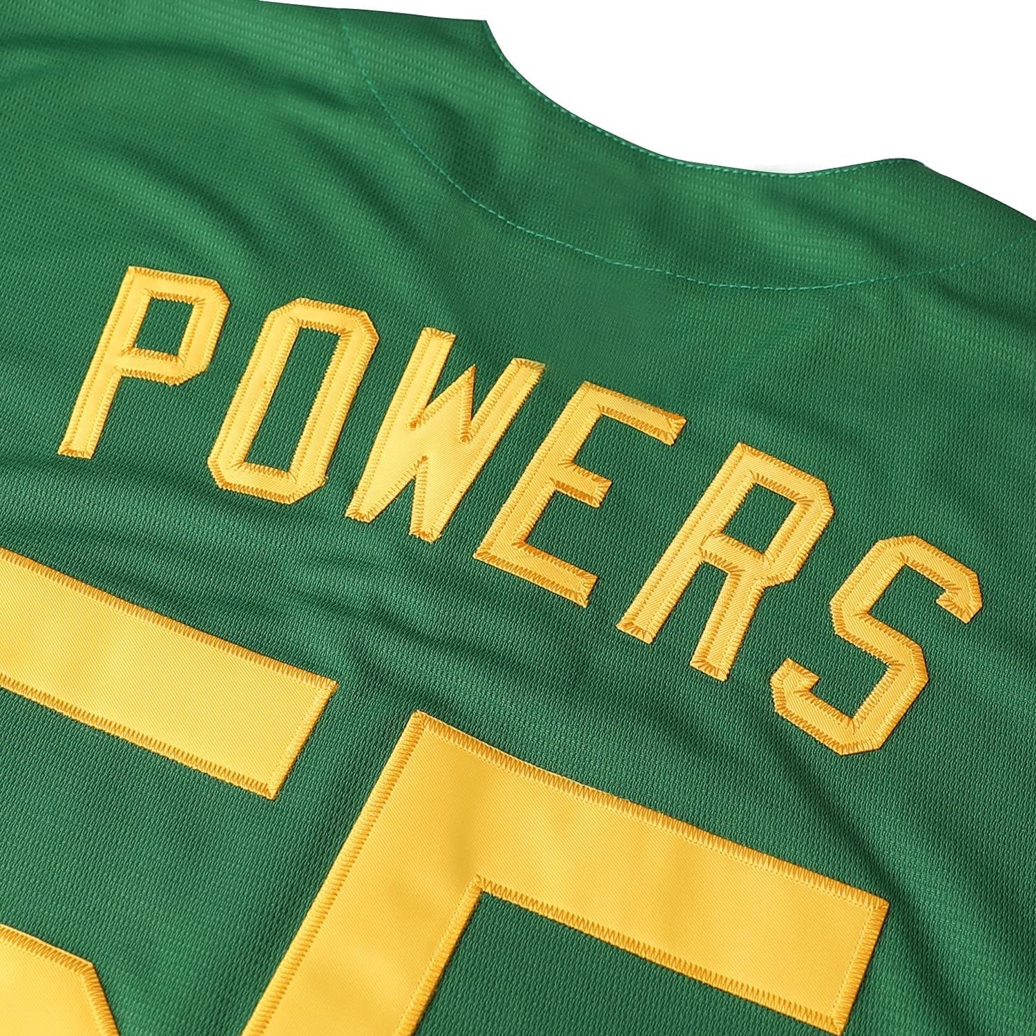 Men #55 Kenny Powers Charros Movie Baseball Jersey Stitched Green