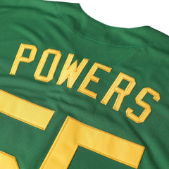 Men #55 Kenny Powers Charros Movie Baseball Jersey Stitched Green