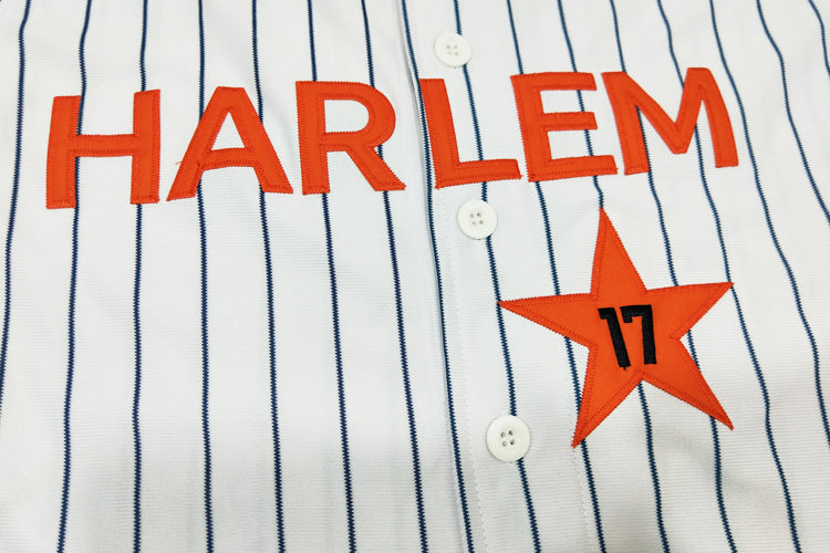 90s Classic Retro Vantage Harlem #17 Baseball Jersey Legendary