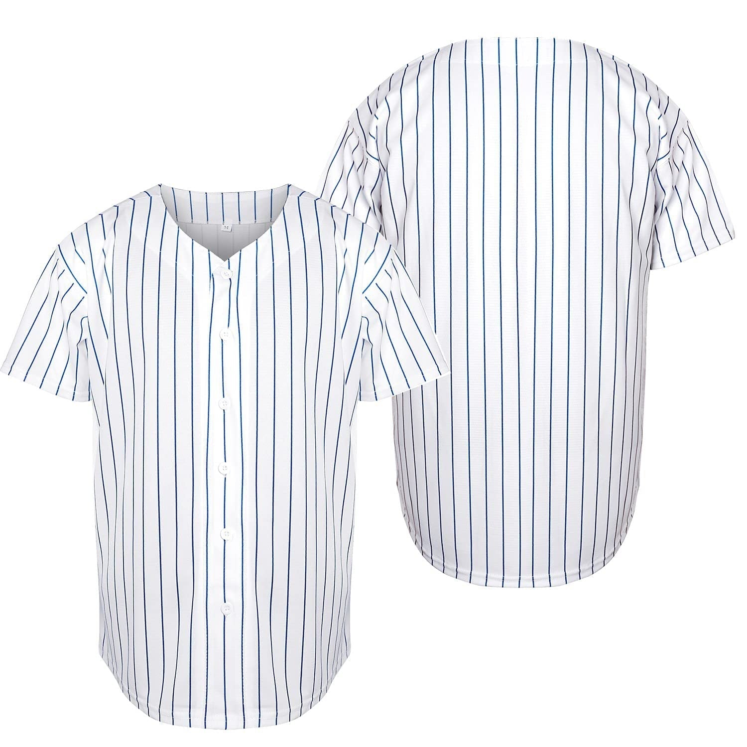 Baseball Shirt Solid Color Blank Empty Version Jersey Training Baseball Uniform for Men