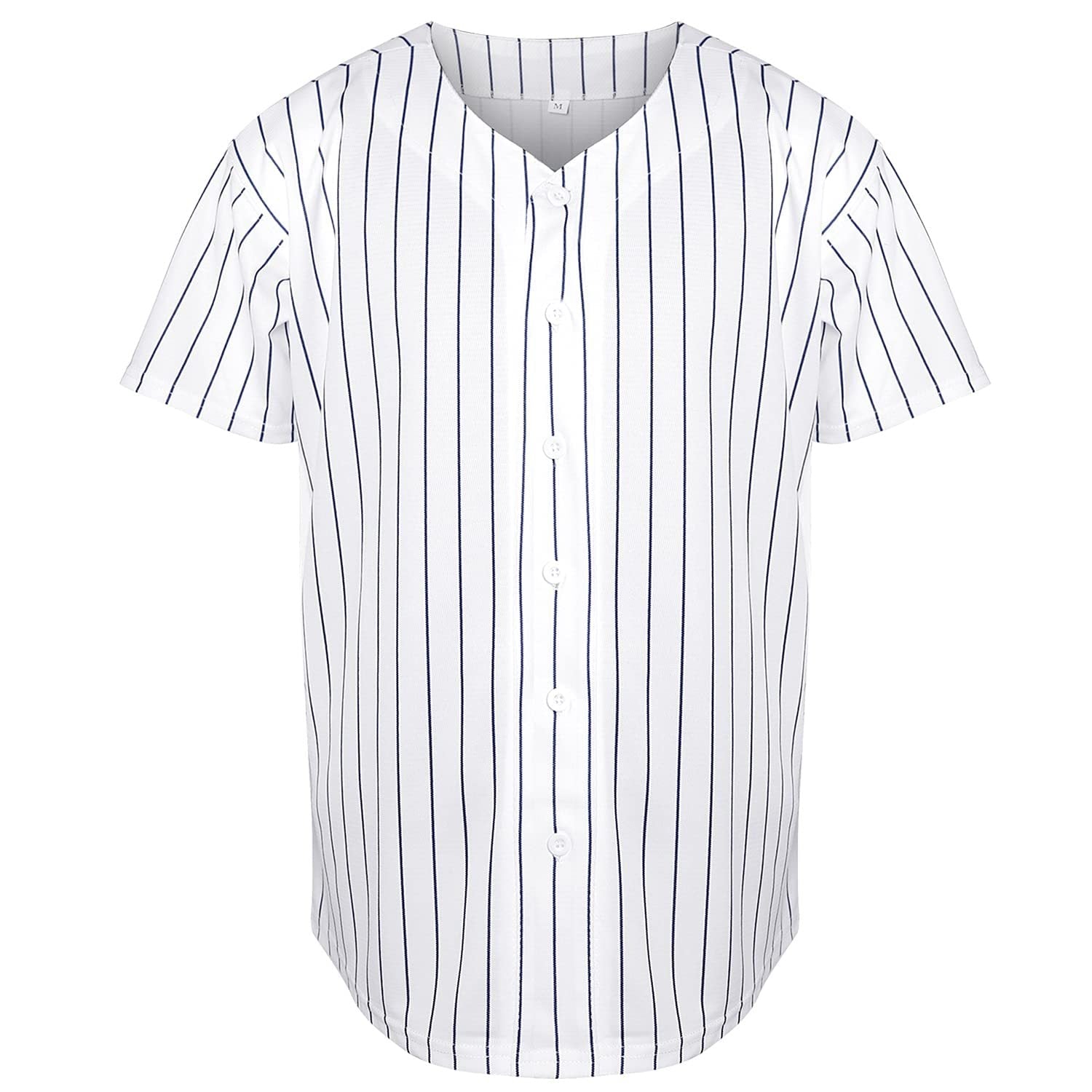 Baseball Jersey Solid Color Empty Version Jersey Training Baseball Uniform for Men