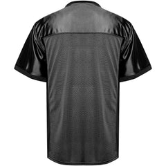 Plus Size Blank America Football Jersey Shirt Mesh Training Jersey for Men