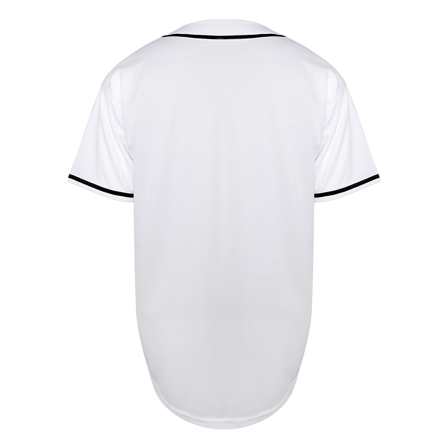 Baseball Shirt Solid Color Blank Empty Version Jersey Training Baseball Uniform for Men