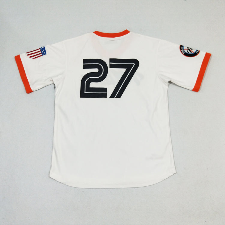 Retro Vantage Miami Giants 1930s Short-sleeved Men's Embroidery Baseball Jersey