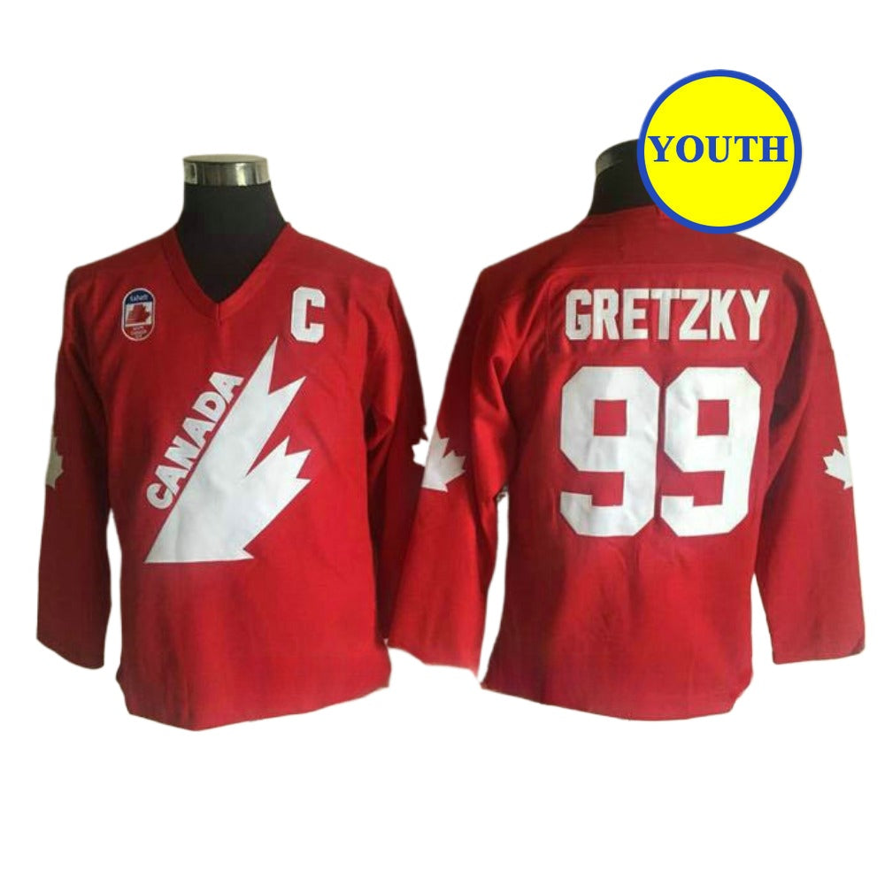 Custom Children Size Ice Hockey Jersey Chicago Flames Canadiens USA Team for Youth