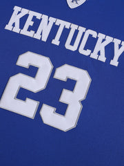 Anthony Davis #23 Kentucky Basketball Jersey College Blue/White
