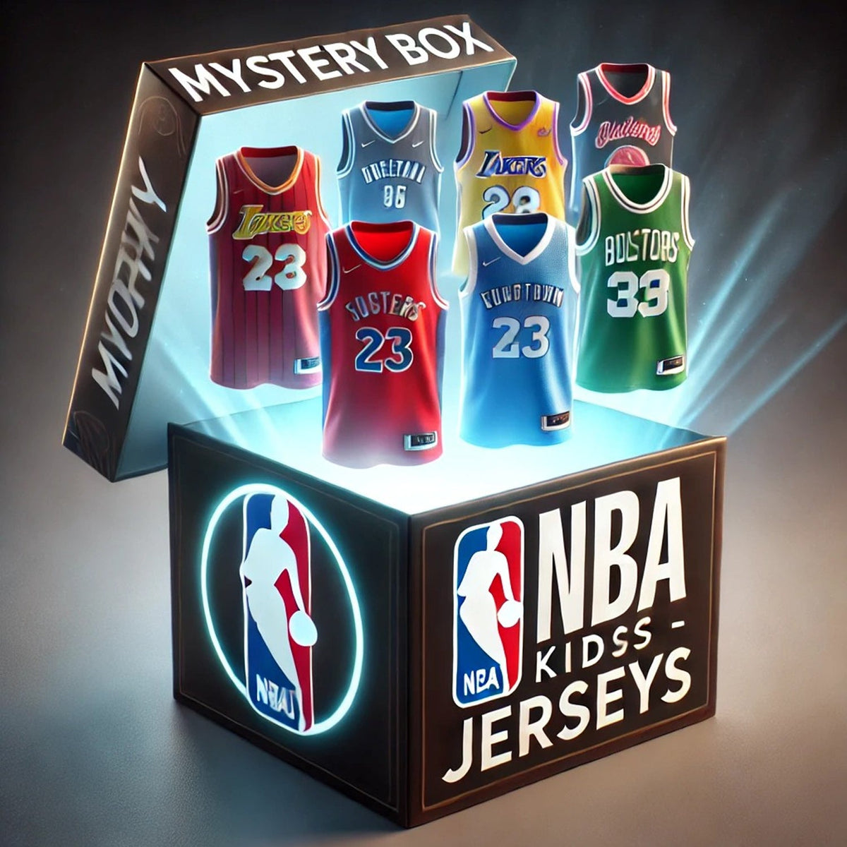 Mystery Box Basketball Jersey Retro Throwback Youth Kids Jerseys