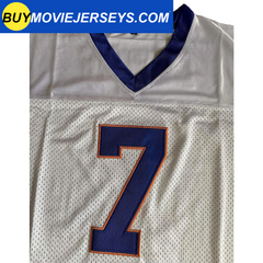 Alex Moran #7 Blue Mountain State Football Jersey White