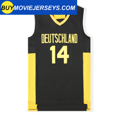 Dirk Nowitzki #14 Wurzburg Germany Basketball Jersey